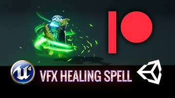 Patreon February 2022 - VFX Healing spell