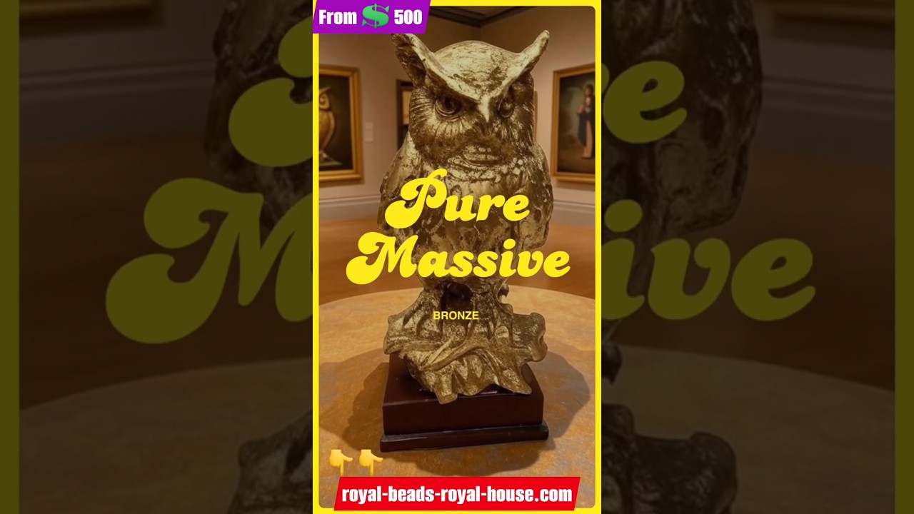 Priceless Pure Massive Benin Bronze ➕️ Unique Exotic Bag💲500 Only On RHB👇royal-beads-royal-house.com