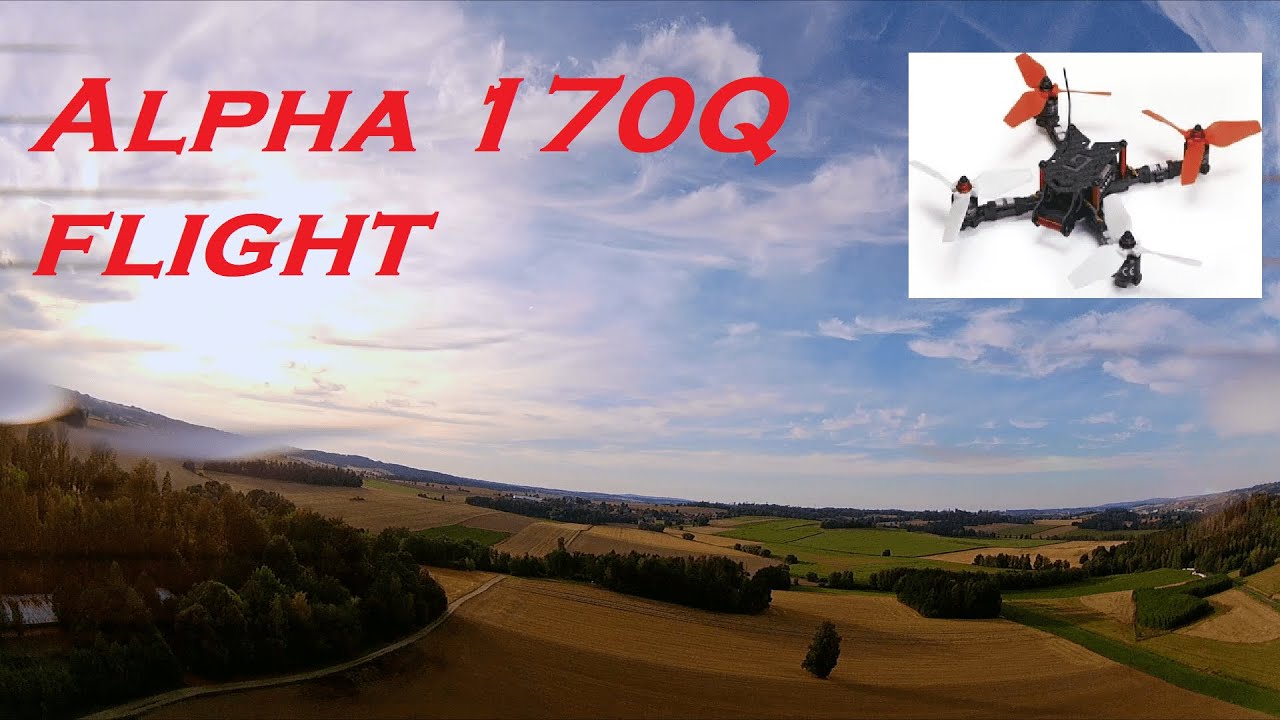 Alpha 170Q FPV flight - YouTube