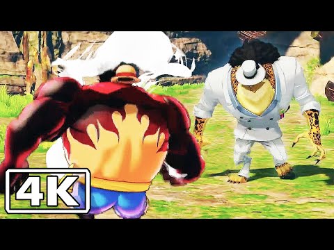 Luffy Vs Rob Lucci Fight One Piece 4K 