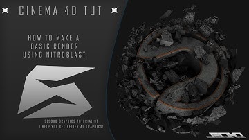 Day 1/3 Tutorial | Cinema 4d | How To Make A Basic Render | NitroBlast [HD]