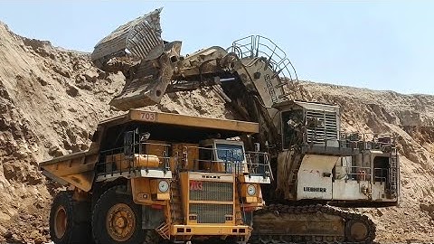 World’s Biggest Liebherr Excavator Loading BelAZ Truck | Extreme Mining Power