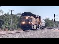Union pacific 7756 fra passenger train up the cos joint line 101322