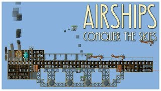 Airships: Conquer the Skies [Early Access] - PLANES! - Let's Play / Gameplay / Beverage