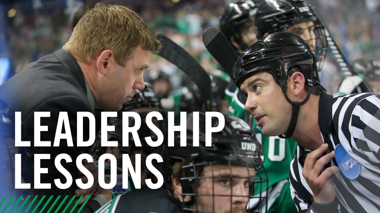 UND Hockey: Leadership Lessons with Coach Dane Jackson 🏒