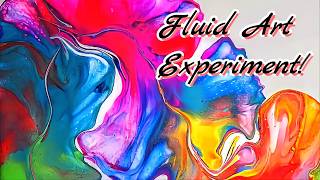 2 Fluid Art Styles Using the Exact Same Paint Colors! Exploring possibilities with acrylic paint.