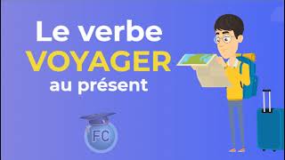 Le verbe Voyager au présent To travel Present Tense #frenchconjugation