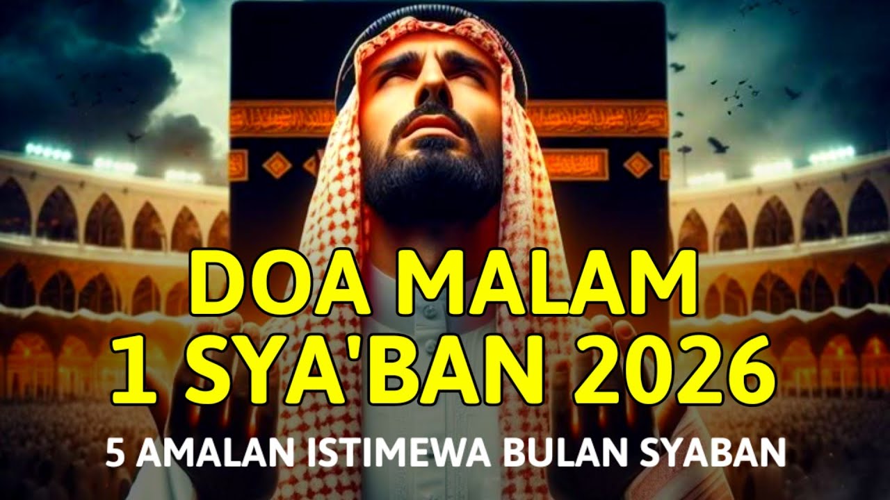 NANTI MAGHRIB MASUK 1 SYA'BAN BACA DOA INI ‼️5 AMALAN ISTIMEWA YANG DIANJURKAN PADA BULAN SYA'BAN