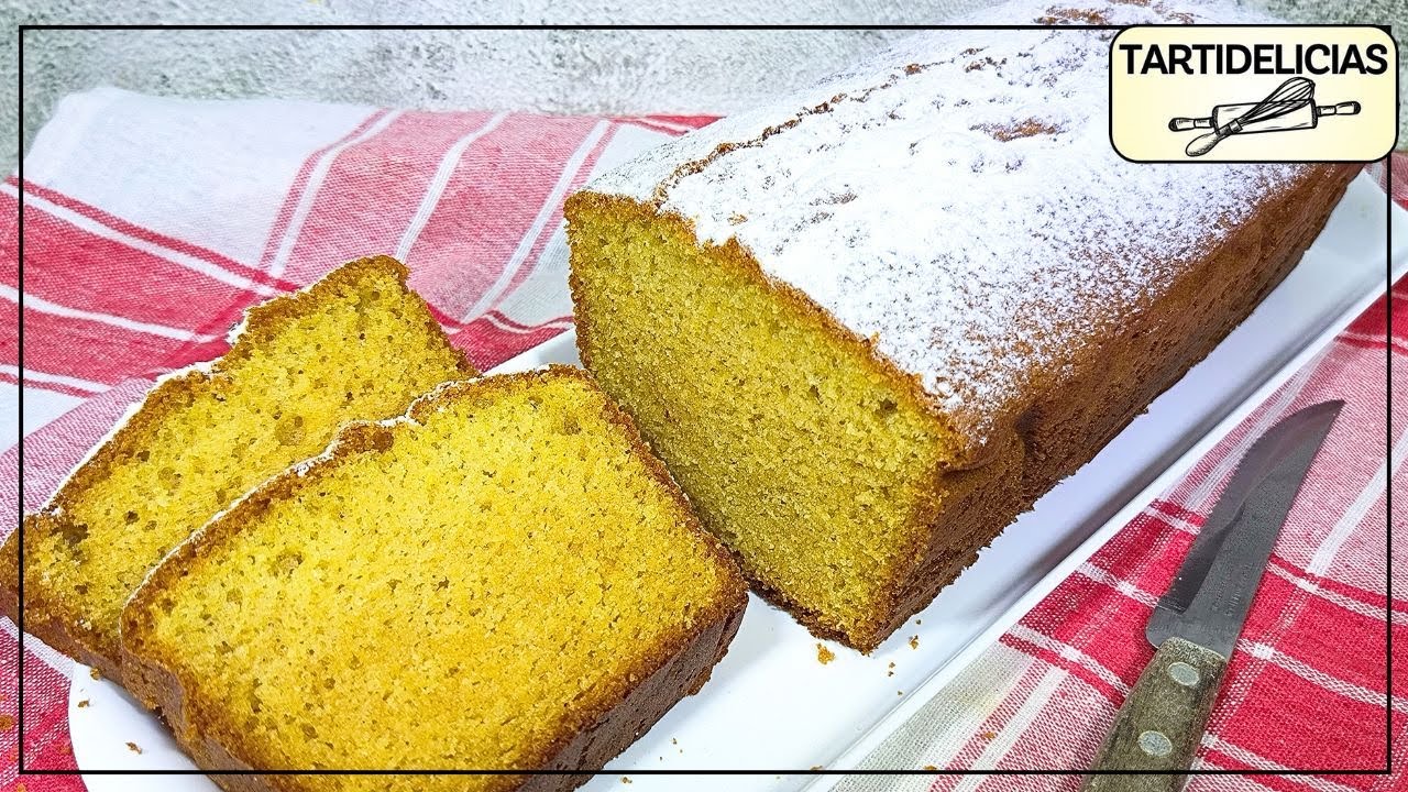 ✅ BIZCOCHO de NATILLAS de la Abuela Muy Fácil, Miga Húmeda y Esponjosa