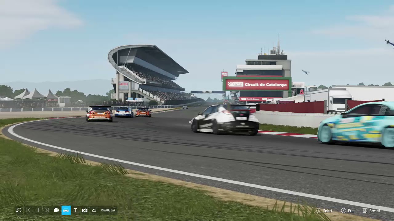 Volvo WTCC testing for Essex and Kent Esports @ Catalunya