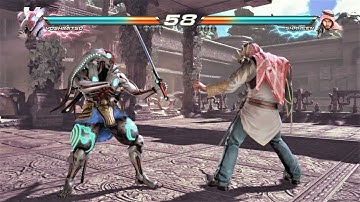 Yoshimitsu vs Shaheen (Hardest AI) - Tekken 7 Arcade Mode