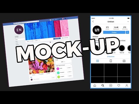 New SOCIAL MEDIA MOCK UP( Facebook,Instagram) FREE DOWNLOAD