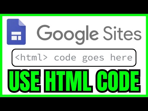 How To USE HTML In Google Sites (QUICK & EASY) 2026