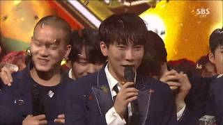 171029 SBS 인기가요 BTOB(비투비) 1위 수상