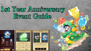 1st Year Anniversary Event Guide - Dragon Village Collection