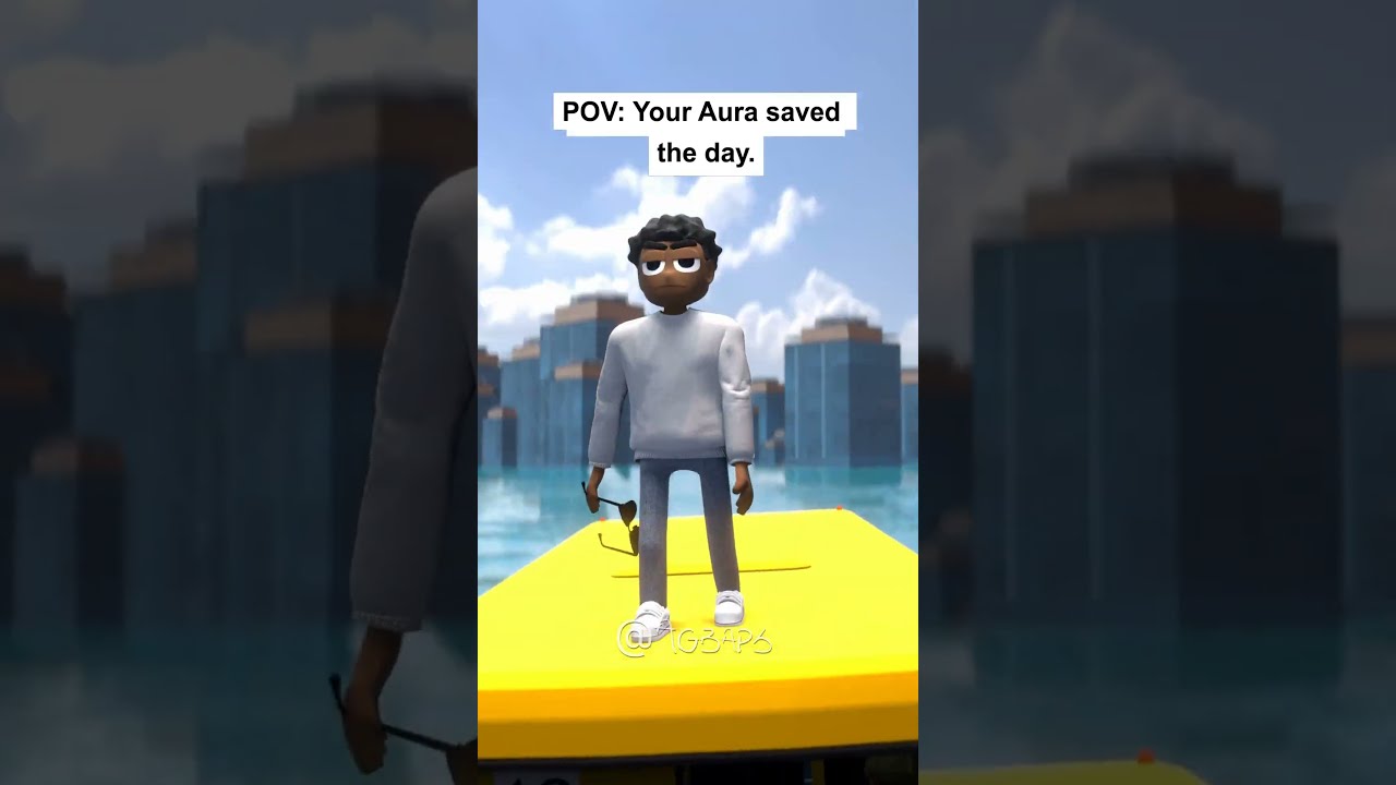 POV Your Aura Saved The Day