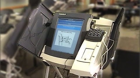 Voting Demonstration - Accuvote TSX®