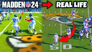 I Recreated the Top Plays From NFL Week 12 in Madden 24!