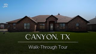 ELEGANT MODERN HOME TOUR ON 1 02 ACRE LOT NEAR CANYON TEXAS Texas Real Estate