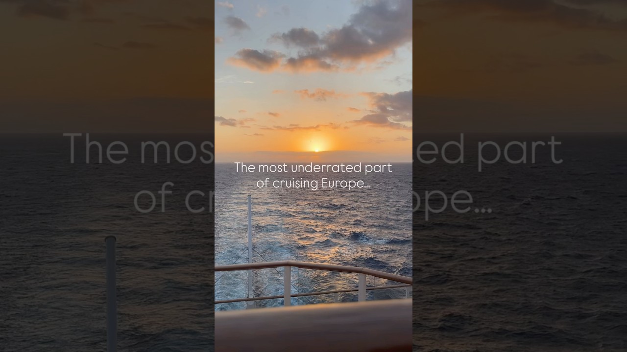 One of the most underrated parts of cruising Europe isn't the ship... it's coming back to it.