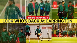 🔴HØJLUNDA, MAINOO,VARANE,Martinez, Shaw, Mount..🔥Man UTD Training \& injury updates a head of Chelsea