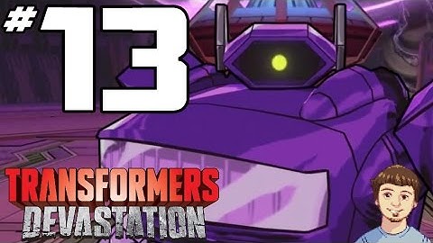Transformers Devastation Gameplay Walkthrough - PART 13 - Shockwave Boss Fight!!!