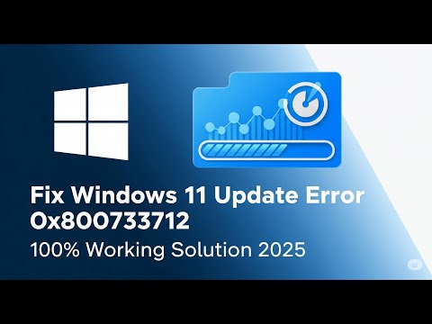 Fix Windows 11 Update Error 0x80073712 | 100 Working Solution 2025