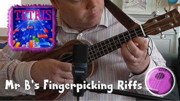 Fingerpicking Riff Tutorial Tetris Theme | Mr B