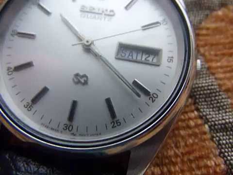 Seiko SQ Quartz Vintage - YouTube