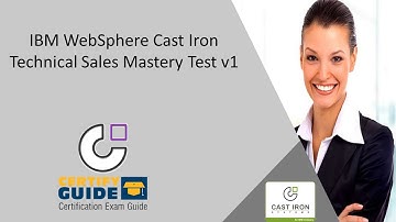P9530-089 IBM WebSphere Cast Iron Technical Sales Mastery Test v1 - CertifyGuide Exam Video Training