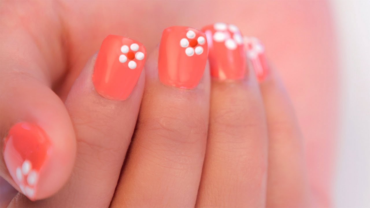 7. Floral Nail Art - wide 10