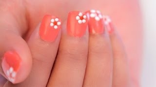 nail flower nails floral beginners easy designs simple diy flowers summer painting tips tool dots elegant wedding dotting