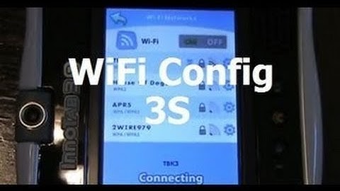 InnoTab 3S WiFi Config