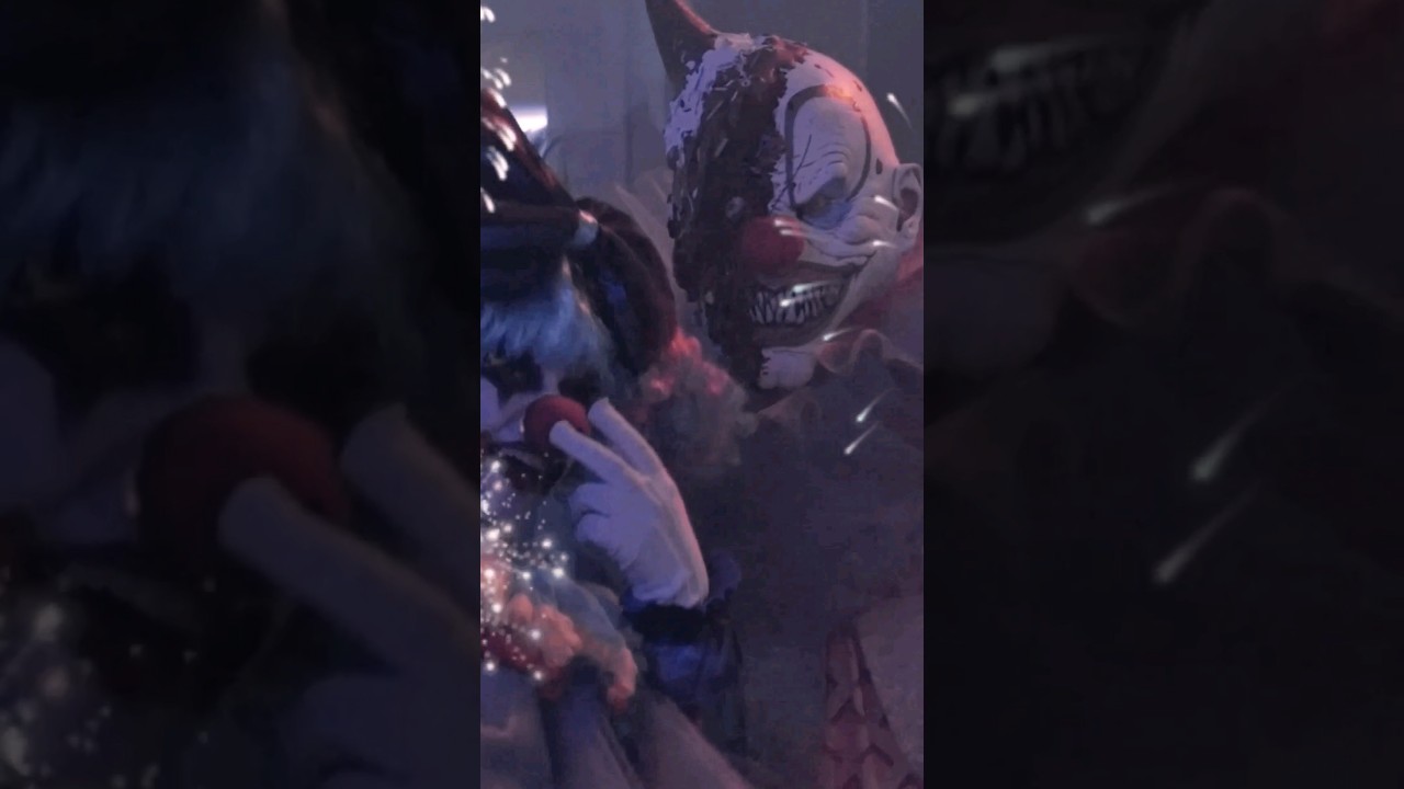 Scary Clowns at SeaWorld Howl-O-Scream San Antonio #shorts
