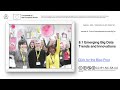 Big Data M8.1 : Emerging Big Data Trends and Innovation