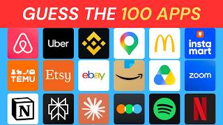 Guess The 100 Apps in 3 Seconds | 100 Popular Apps | App Quiz screenshot 4