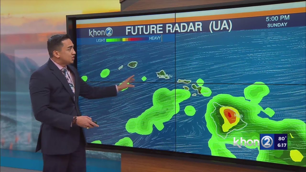 Wet and windy weather in the forecast - YouTube