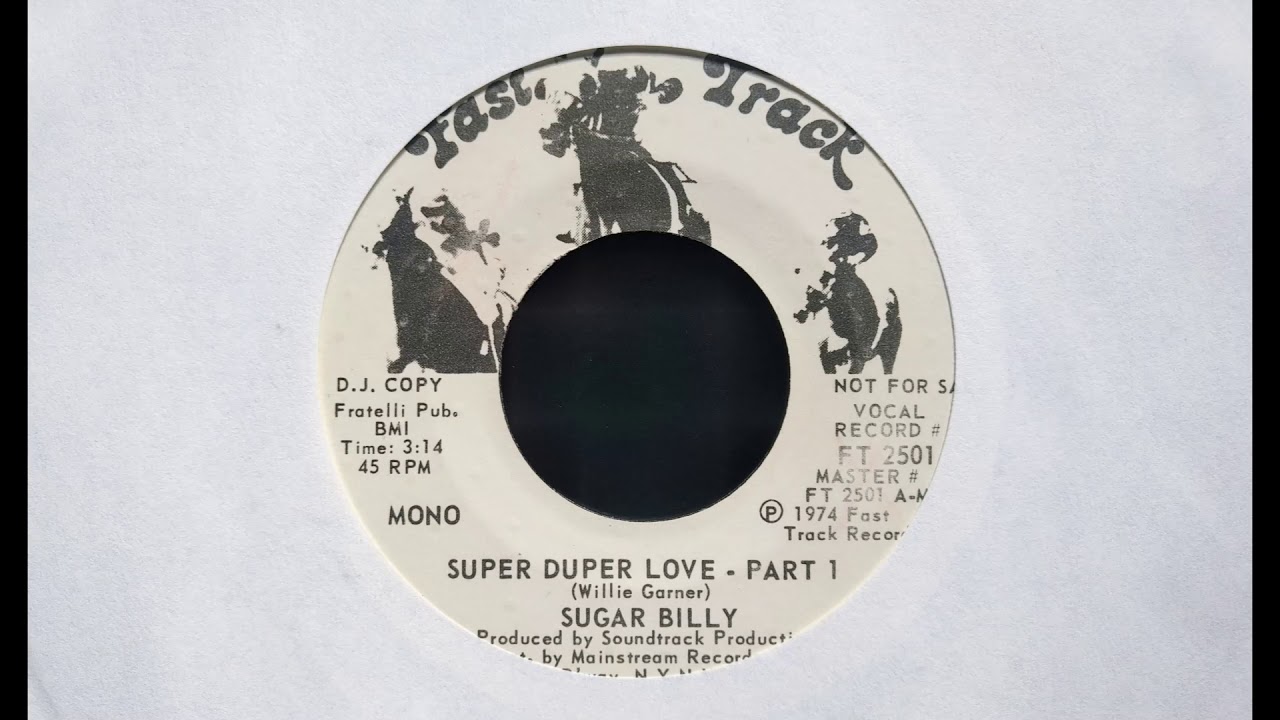 Sugar Billy - Super Duper Love (Part 1) [1974] - YouTube