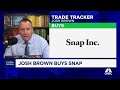 Trade tracker josh brown buys snap