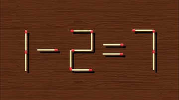 Move 1 stick and Fix the Impossible Puzzle! 9 Out of 10 People Can’t Solve This Matchstick Puzzle!