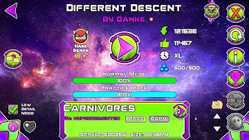 Geometry Dash - Different Descent 100% by Danke & more (Hard Demon) | GD 2.11