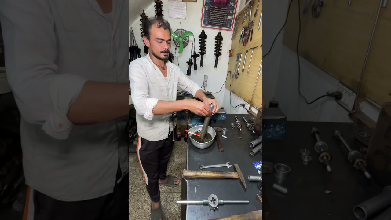 Car Shock Absorber Full Restoration process 