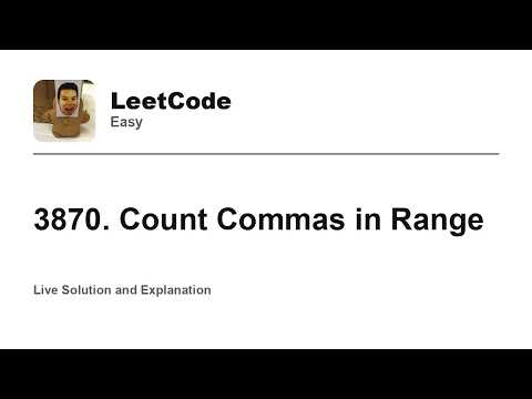 3870. Count Commas in Range (Leetcode Easy)