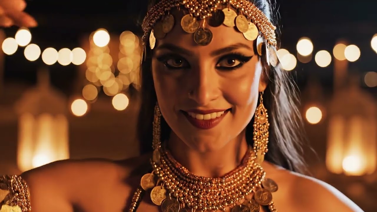 Habibi – Arabic Belly Dance Performance | Dubai Luxury Night Vibes | Oriental Choreography (4K)