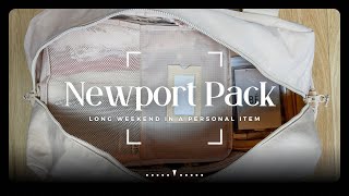 Pack with me for Newport | In the Beis sport duffle (+ small cube, essentials case, 2-in-1 backpack) by Leah Mari Organization 1,660 views 2 years ago 1 minute