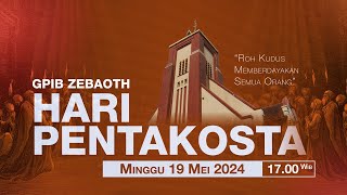 IBADAH HARI PENTAKOSTA ~ Corak Muda | Minggu, 19 Mei 2024 - 17.00 WIB