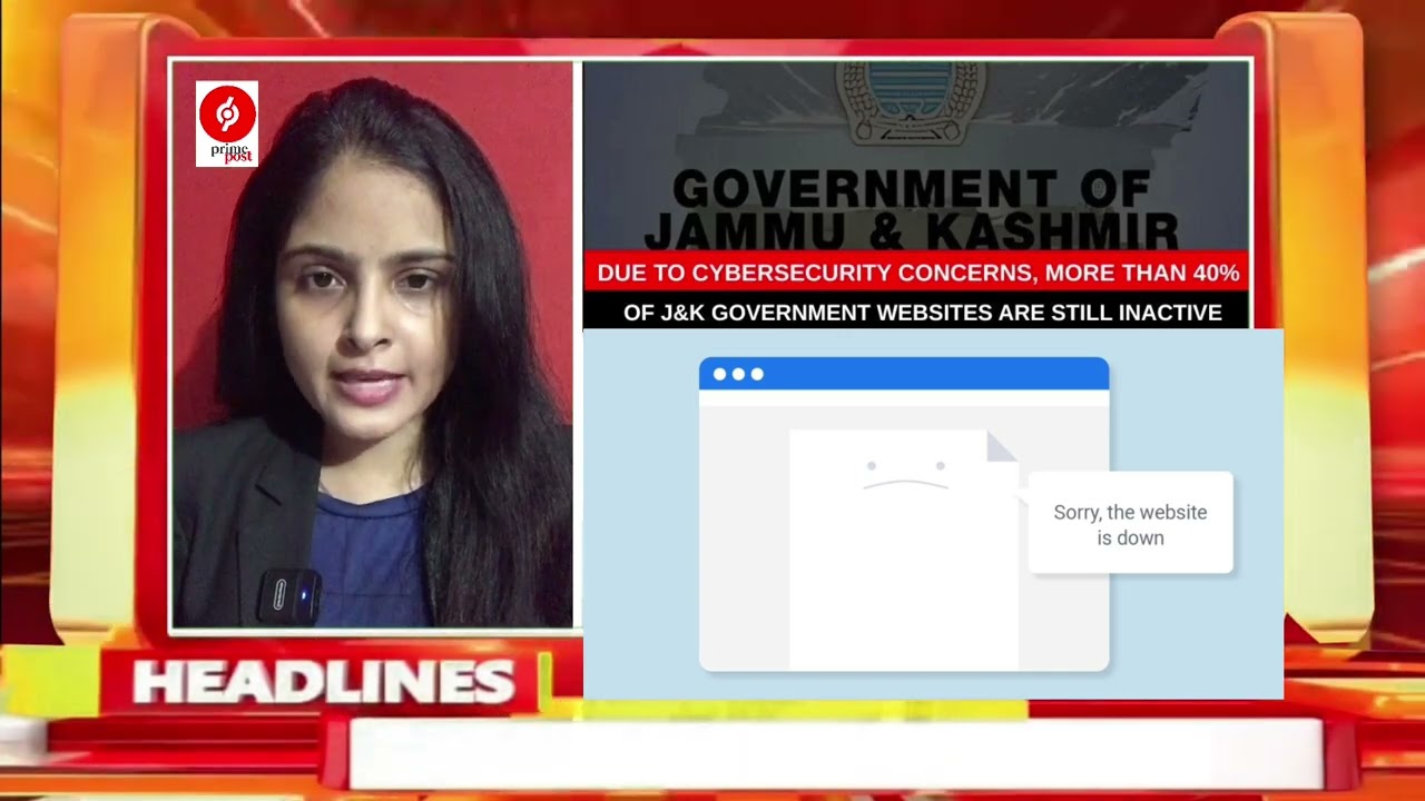 J&K: 91 government websites officially down