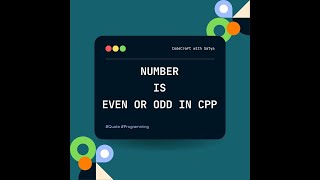 Check Even or Odd in C++ | Beginner-Friendly Coding Tutorial 🚀