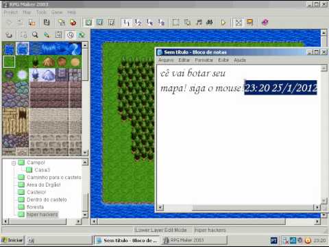 Como criar um jogo no rpg maker 2003 (parte1) 1-6.avi - YouTube