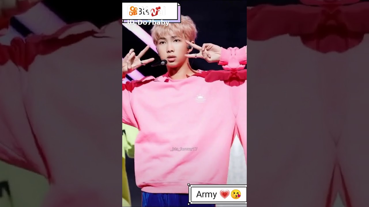 BTS con ropa rosa - YouTube